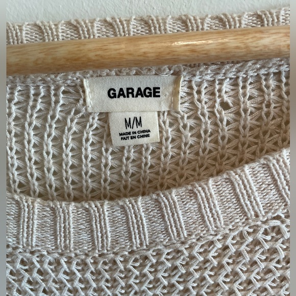 Garage Light Beige Knit Sweater - Picture 2 of 4